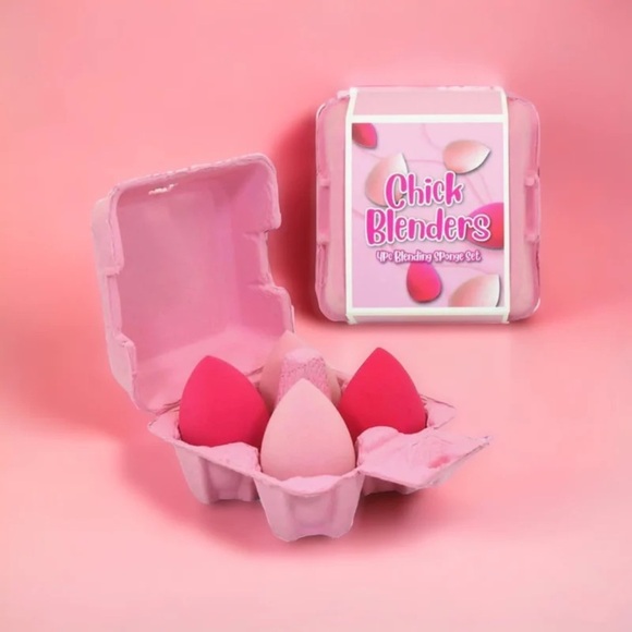 Beauty creations chick blenders set of Pink Makeup Sponges - Picture 2 of 3